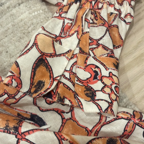 A.L.C. White Multi Salina Mini Dress - Size 6 - Picture 7 of 13